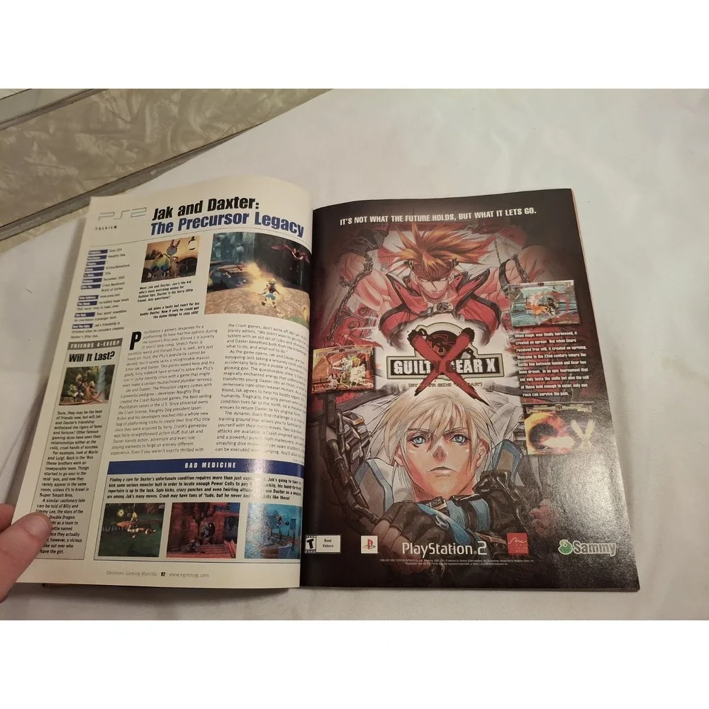 Electronic Gaming Monthly 149 2001 Xbox Vs Gamecube Resident Evil Silent Hill Ad
